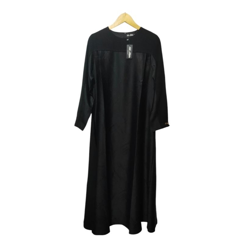 ABAYA GAMIS HITAM NI'MAR PREMIUM ORIGINAL