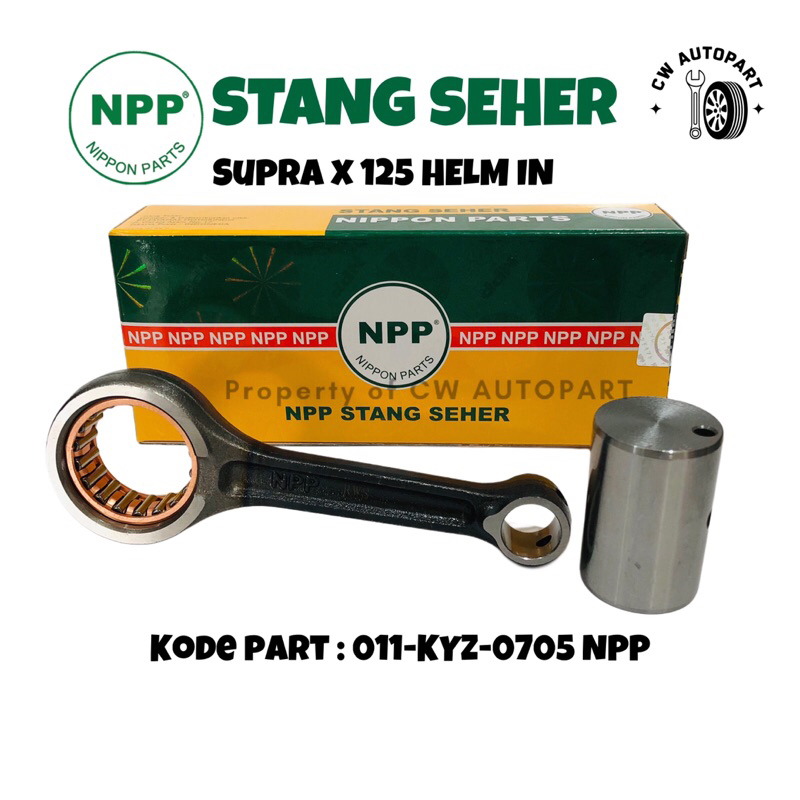 NPP Stang Seher Supra X 125 Helm In ORIGINAL NPP 100%
