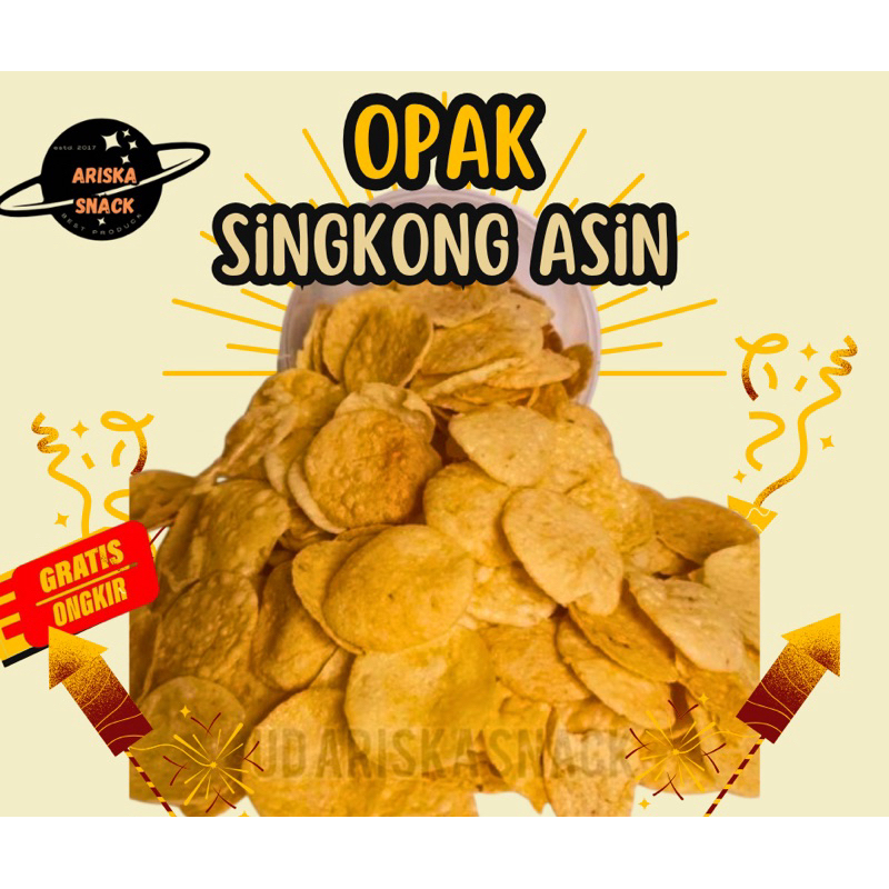 

Kripik Opak Super Gurih Asin
