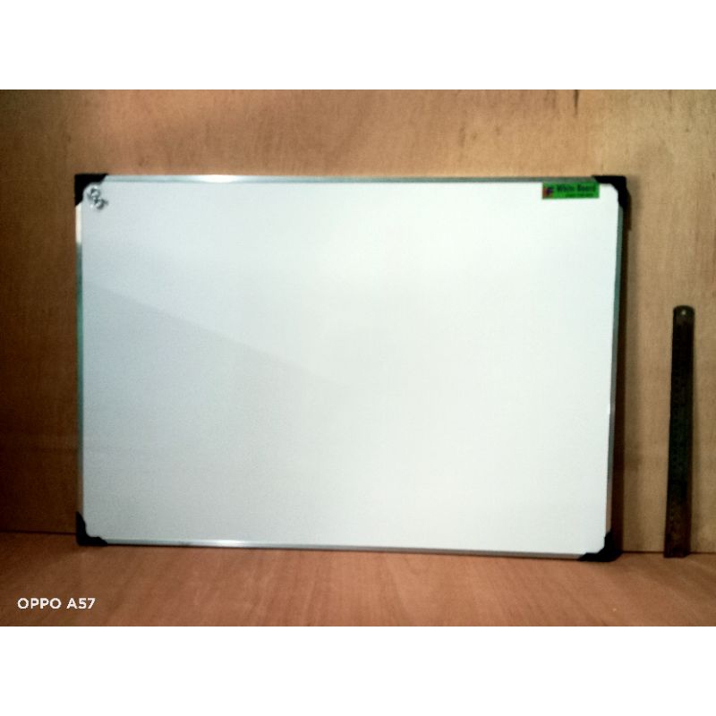 

papan tulis white board ukuran 50x70