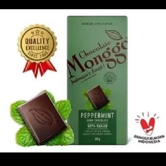 

Monggo Dark Chocolate with Peppermint