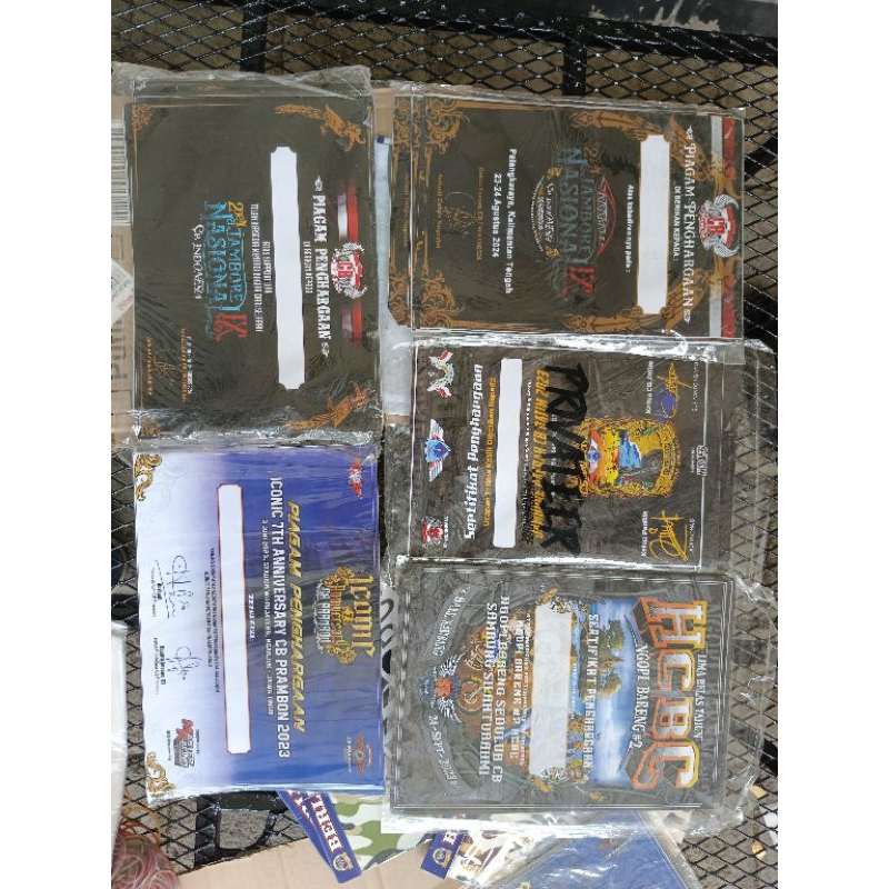 piagam acara cb dapat 5