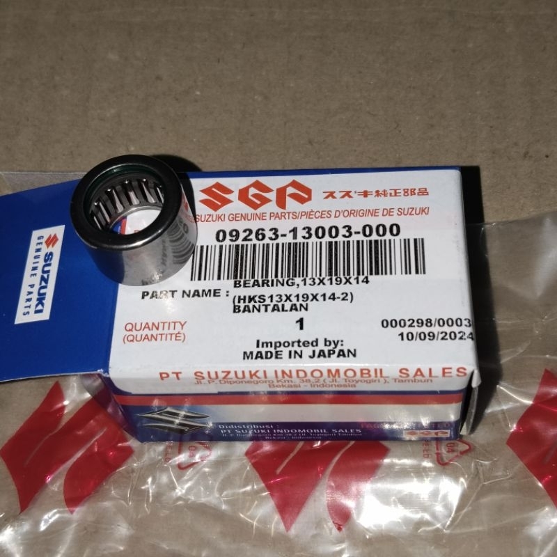 [09263-13003-000] Klaher Bambu Gigi Rasio BEARING,13X19X14 (HKS13X19X14-2)_x000D_ - SHOGUN FD125