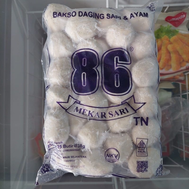 

Bakso Sapi Dan Ayam Mekar Sari 86 950g Isi 25 Basreng