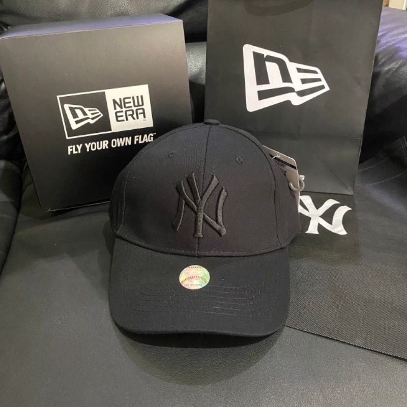 Topi Ny MLB New era full hitam | MLB new era cap original quality mirror 1:1