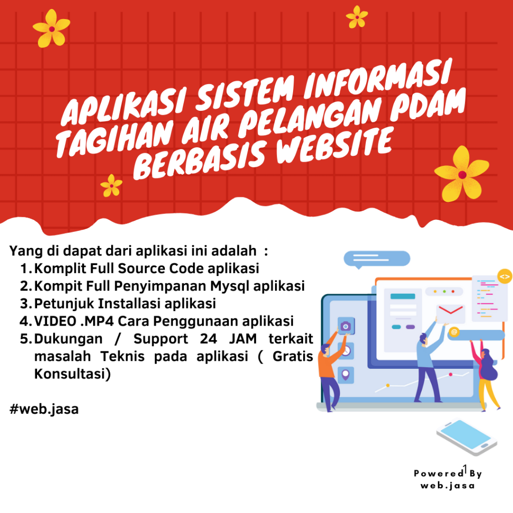 Aplikasi Sistem Informasi tagihan Air Pelanggan PDAM Berbasis Website