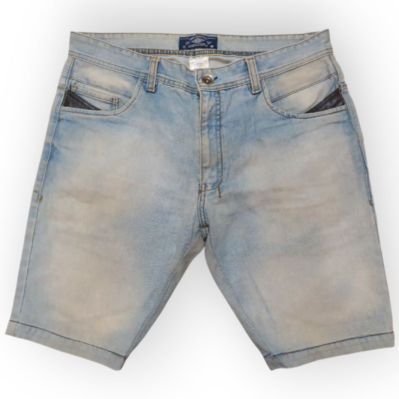 Celana Pendek Jeans Denim EMBA SECOND