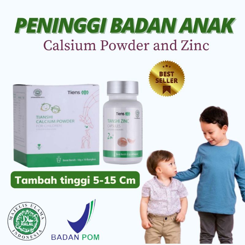 PENINGGI BADAN ANAK ANAK REMAJA | KALSIUM TINGGI | BPOM