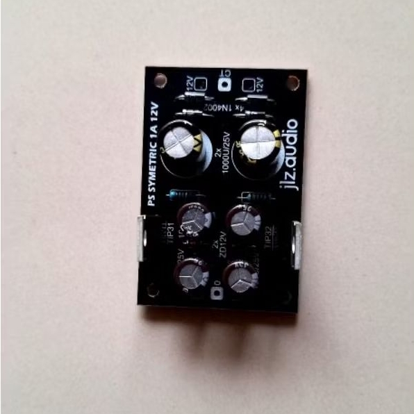 PSU Simetris Regulator 12v dan 15v TIP