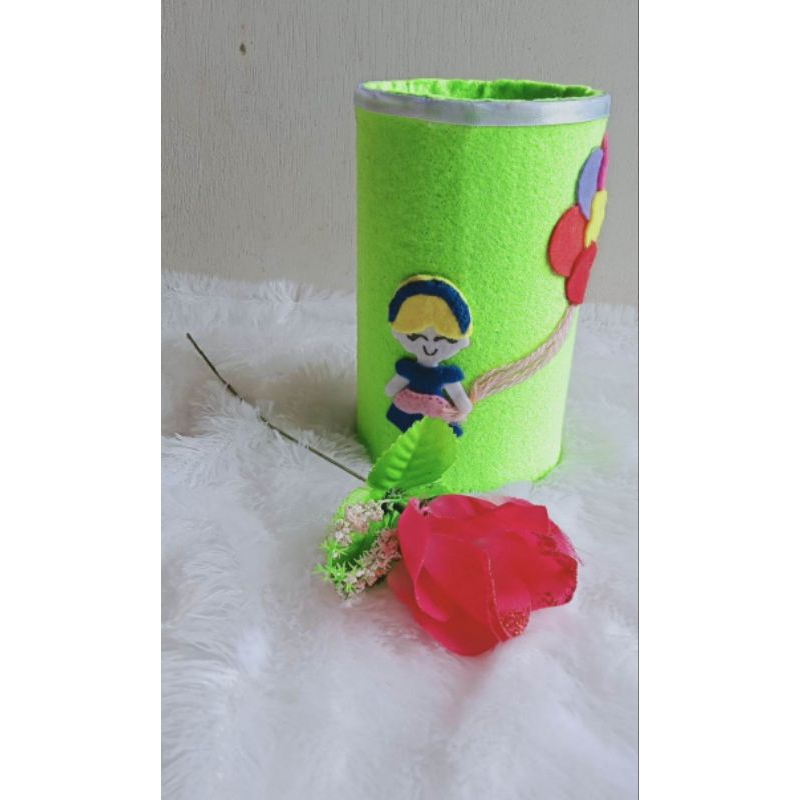 celengan karakter FREE nama/ celengan unik/celengan lucu/ celengan karakter flanel