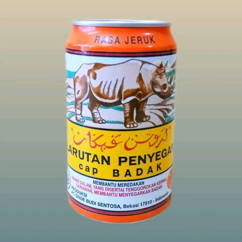 

LARUTAN PENYEGAR CAP BADAK KALENG