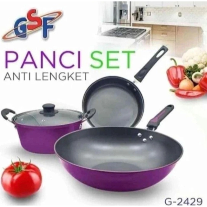 panci set anti lengket gsf