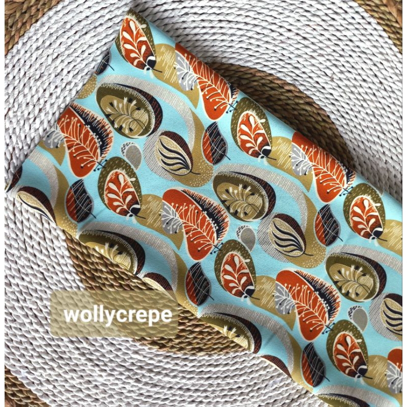 kain wollycrepe motif terbaru