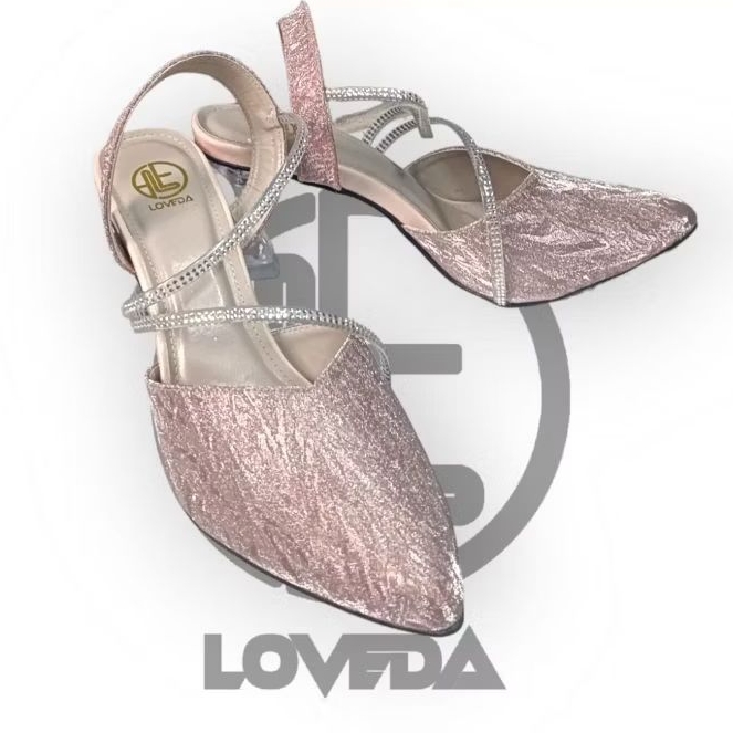 Loveda EA002-A Sepatu Heel Wanita 7 Cm