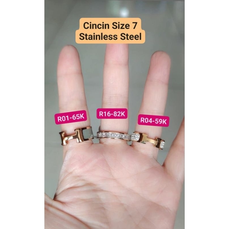 Aksesoris Cincin OSD Size 7 Olla Shopping Depok