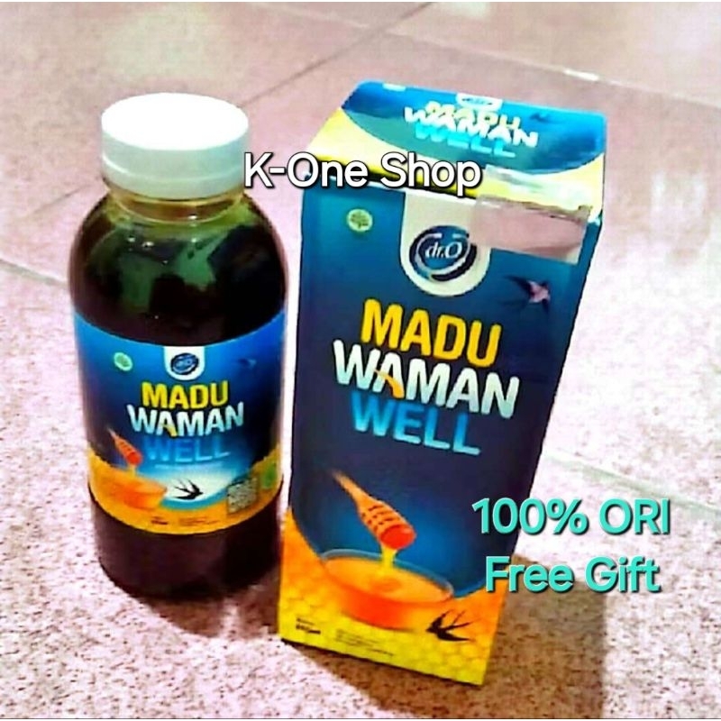 MADU WAMANWELL WAMAN WELL Madu Herbal Atasi Amandel Masalah Pencernaan Batuk Demam Antioksidan