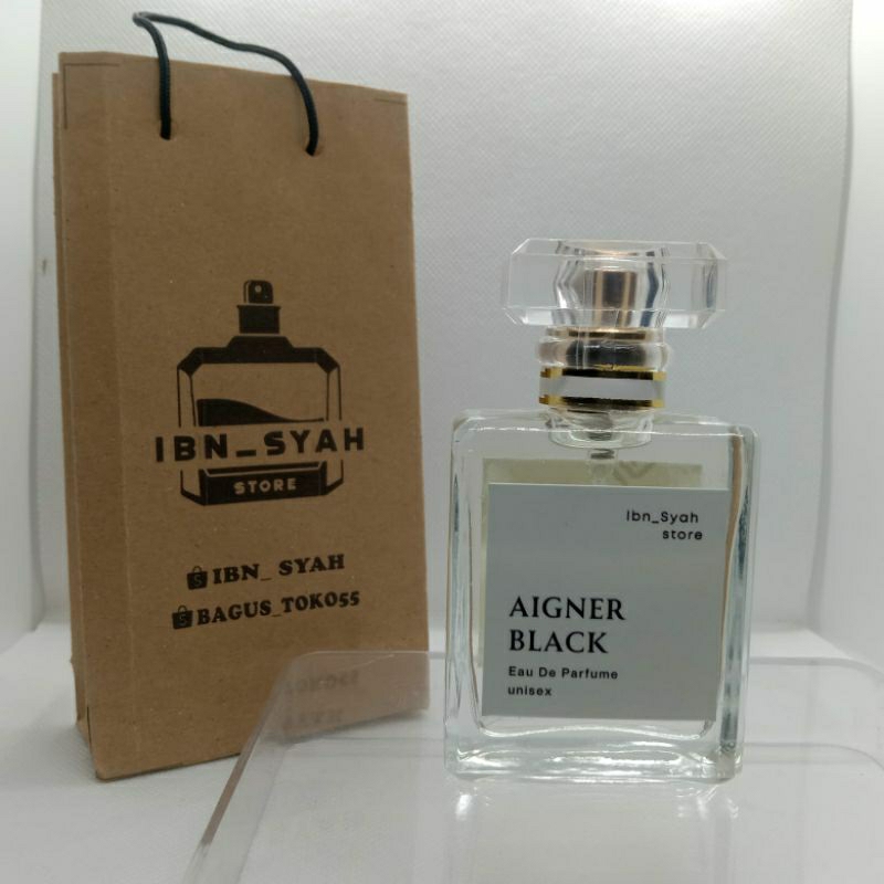 INTERNASIONAL PARFUM AIGNER BLACK ORIGINAL LUXURY AWET