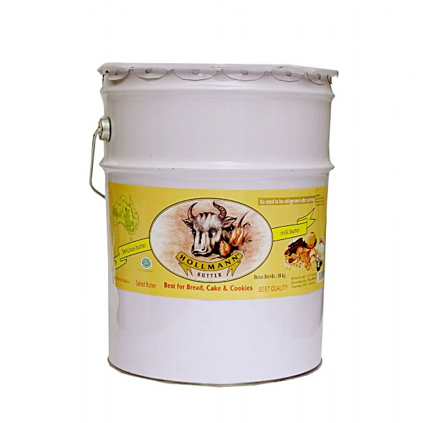 Ember Kaleng Besi Valken Bekas Butter 18kg / 25Liter Tanpa Tutup