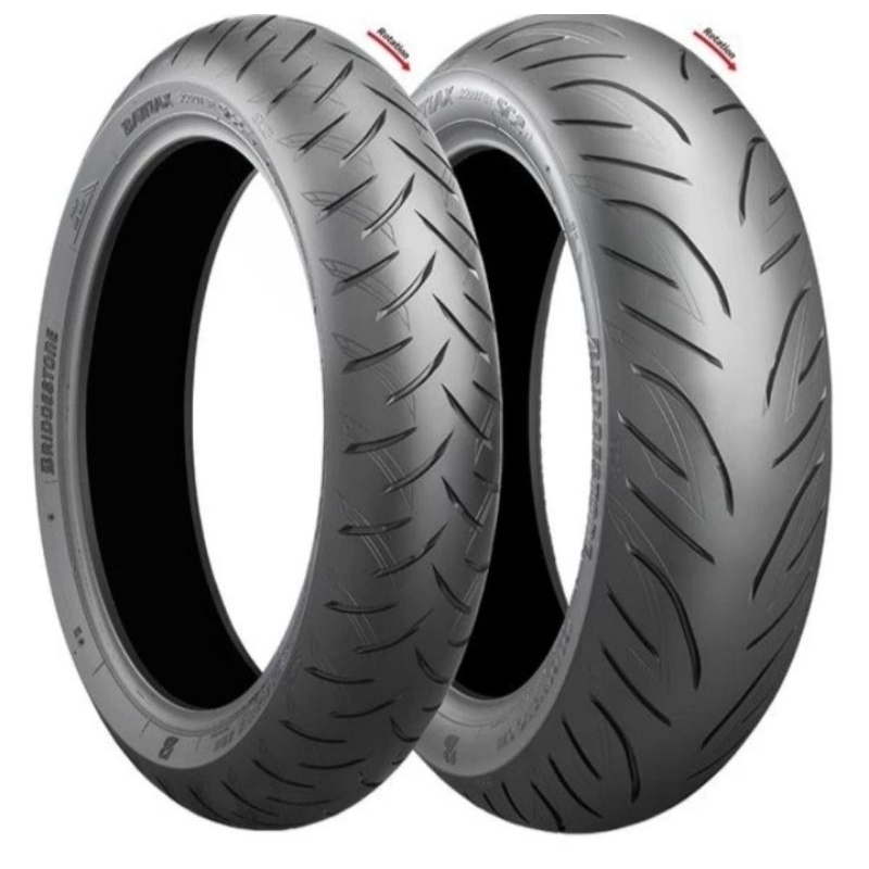 BAN LUAR BATTLAX BRIDGESTONE SC 2 UKURAN 120/70-15 TUBELESS