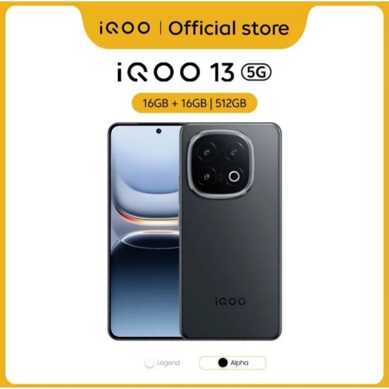 Vivo Iqoo 13 5G 12/256 16/512 GB Garansi Resmi New