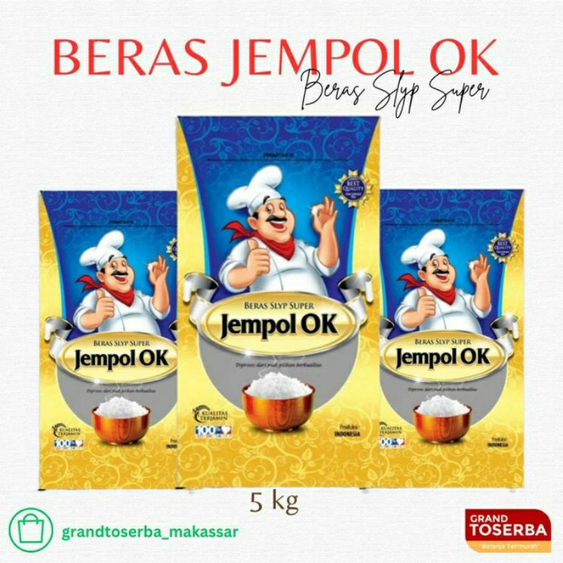 

Beras Slyp Super Jempol OK 5 kg