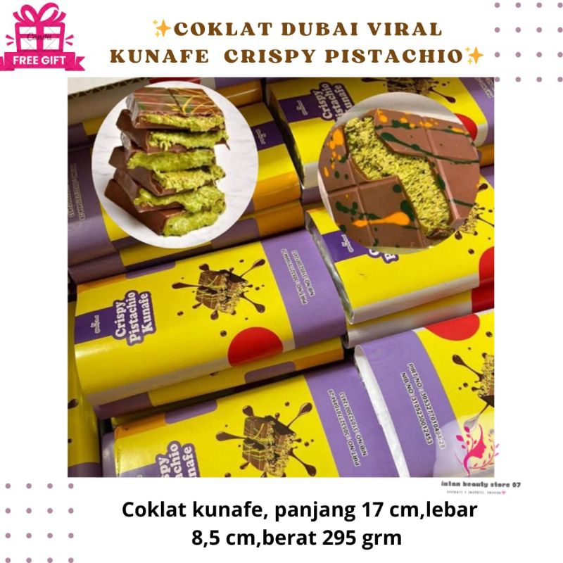 

‼️ COKLAT DUBAI VIRAL KUNAFE ORIGINAL.