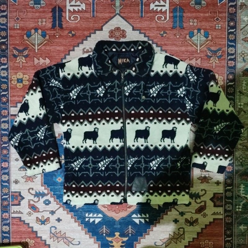 work jacket sherpa navajo