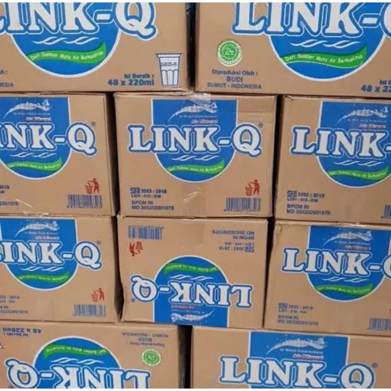 

LINK-Q Air Mineral Cup Gelas 48 x 200 mL