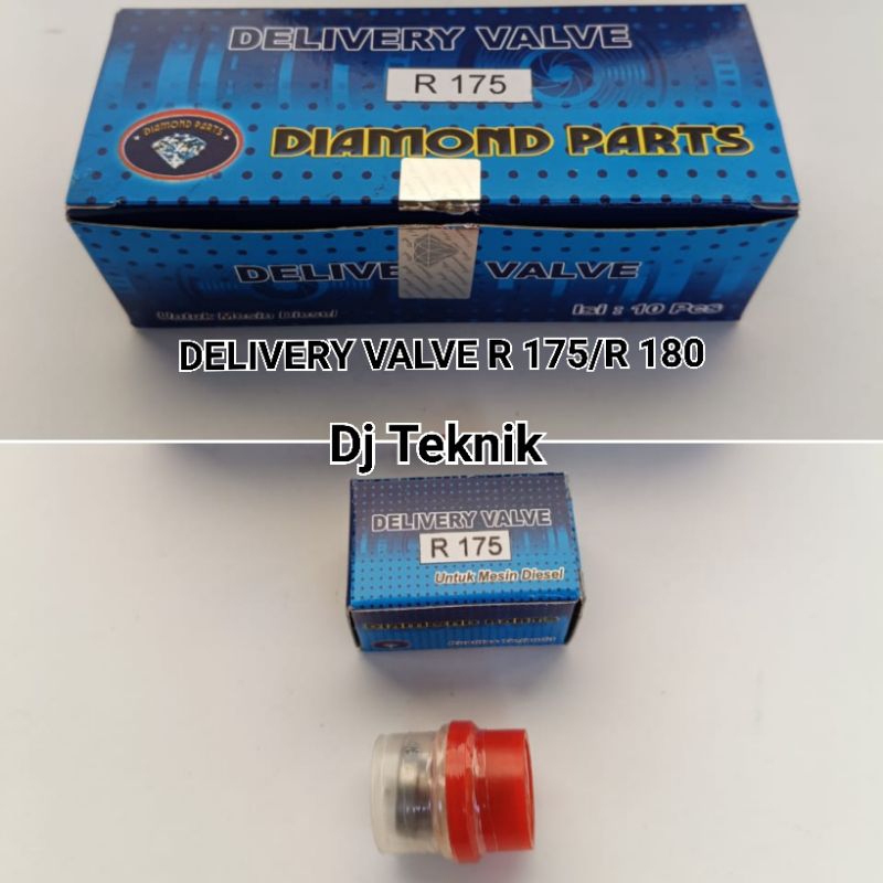 Delivery Valve R 175/R 180 DONGFENG DIAMON delivery Valve mesin 7pk 8pk DIAMON