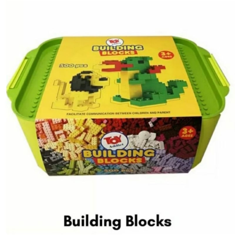 (Preloved) TOY ADDICT BUILDING BLOCKS CREATOR BRICKS 340 pcs