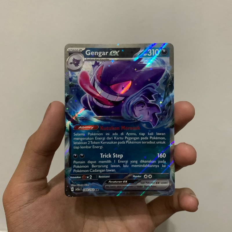 Pokemon Paradoks Andalan Gengar EX RR