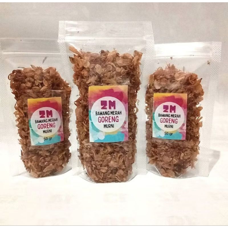 

ZM bawang merah goreng murni tanpa campuran tepung