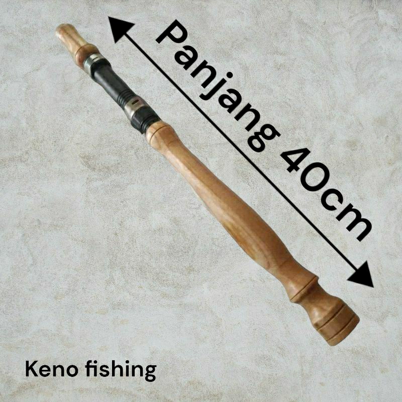 GAGANG JORAN KAYU TERMURAH+REELSEAT WADER 16 DPS/ALAT PANCING IKAN