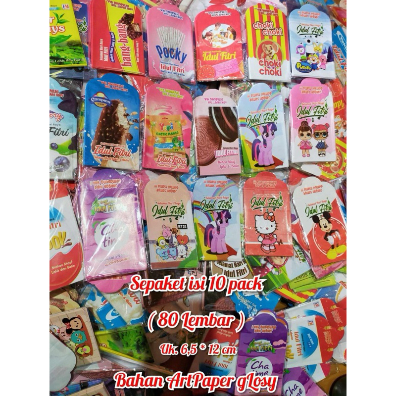 

AMPLOP LEBARAN GLOSSY ISI 80 LEMBAR | AMPLOP LEBARAN 6.5*12cm