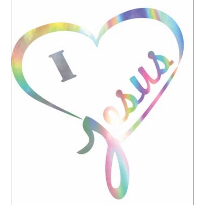 

Cutting Stiker Rohani Love Jesus