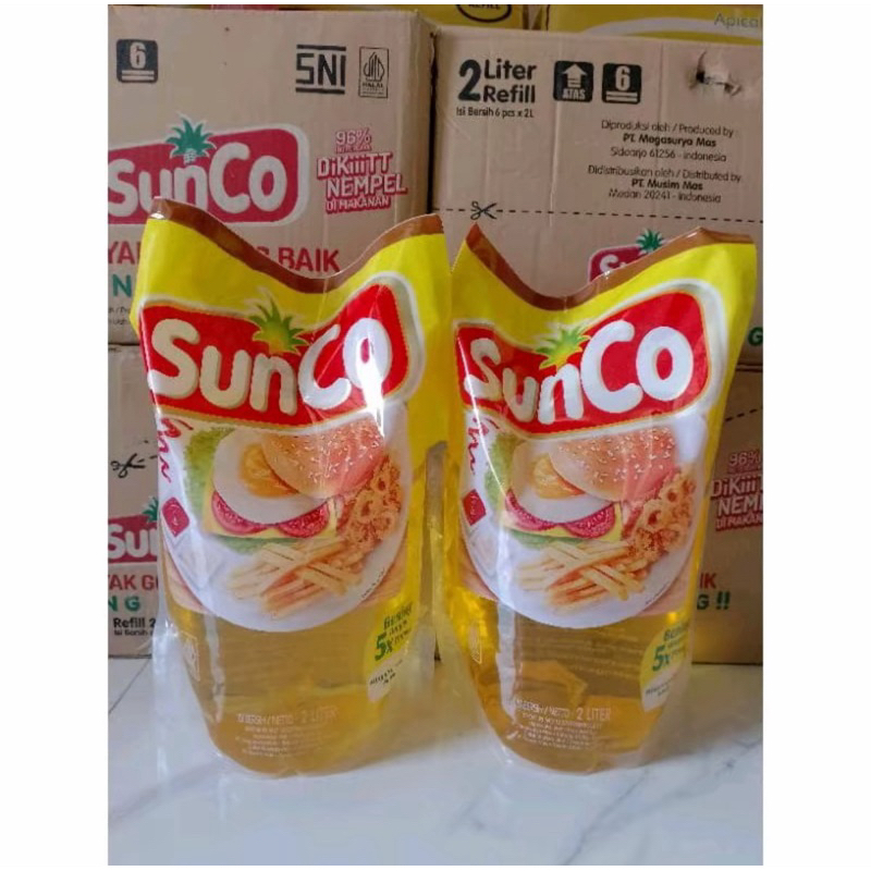 

(READY PROMO) Minyak Sunco 2L Karton