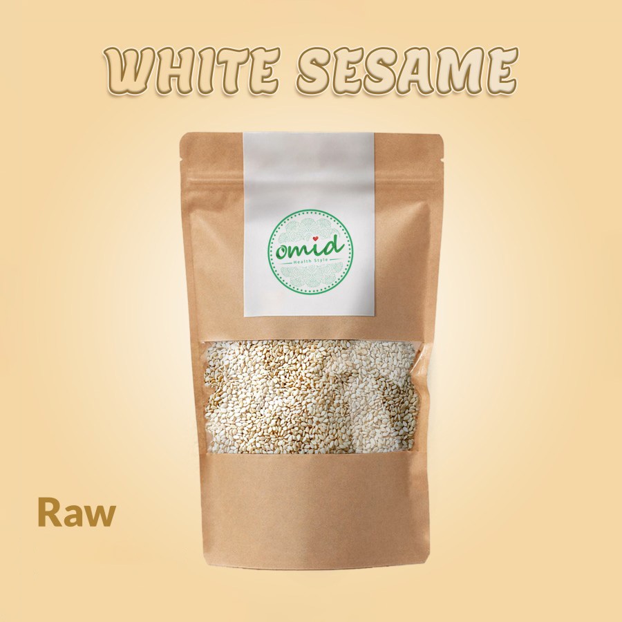 

Raw White Sesame | Wijen Putih Mentah