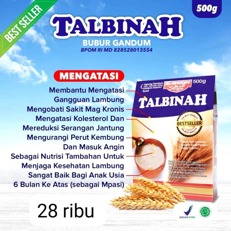 

Tepung Gandum Talbinah 500 gram