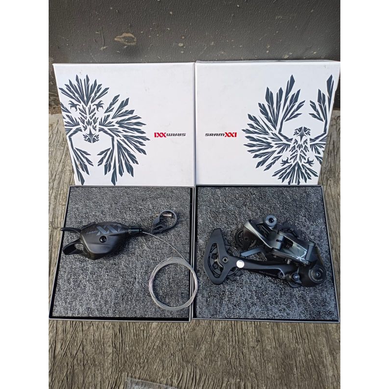 Sepaket RD XX1 Dan Shifter XX1 Carbon 12 Speed