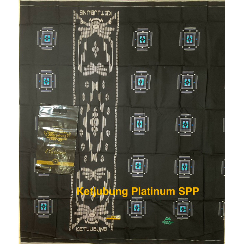 Ketjubung Platinum SPP putih -Hitam Bronze