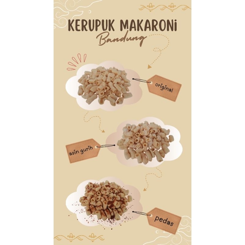 

Makaroni Mekar Matang kerupuk - cemilan makaroni Original Asin Gurih Pedas 90gr / snack