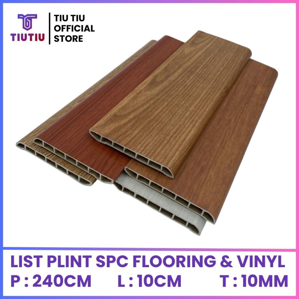 List Plint Spc Flooring 2.4m | Plint Vinyl | Aksesoris Lantai SPC & Vinyl