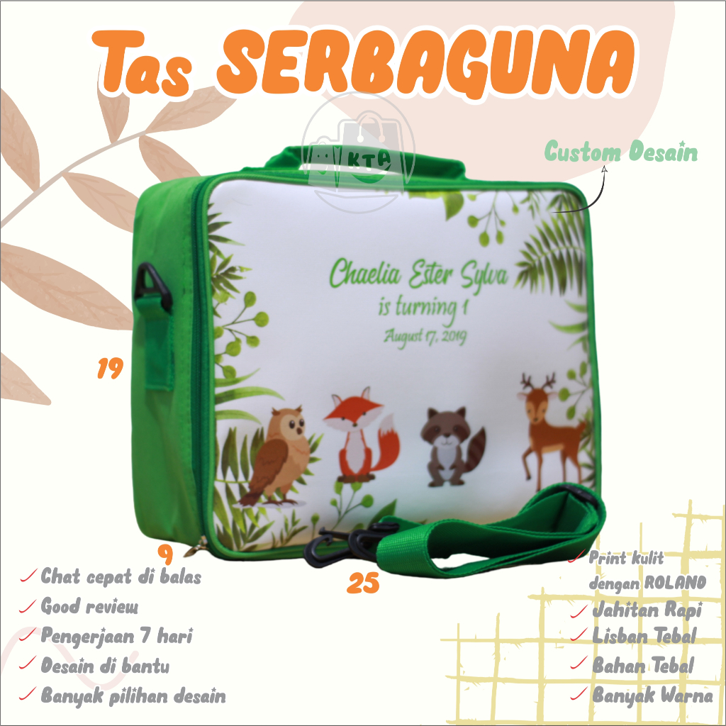 

❤️asemka77❤️GOODIE BAG ULTAH CUSTOM TAS SERBAGUNA