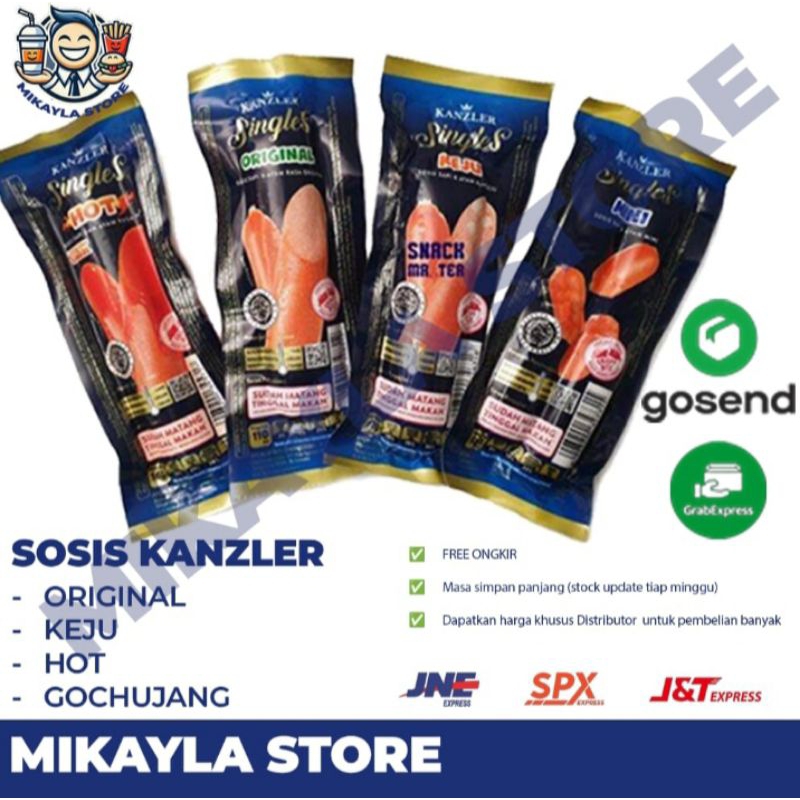 

Sosis Kanzler Singles 65gr