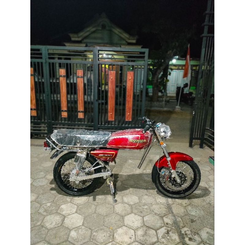 bodi set gl 100 tinggal naik mesin