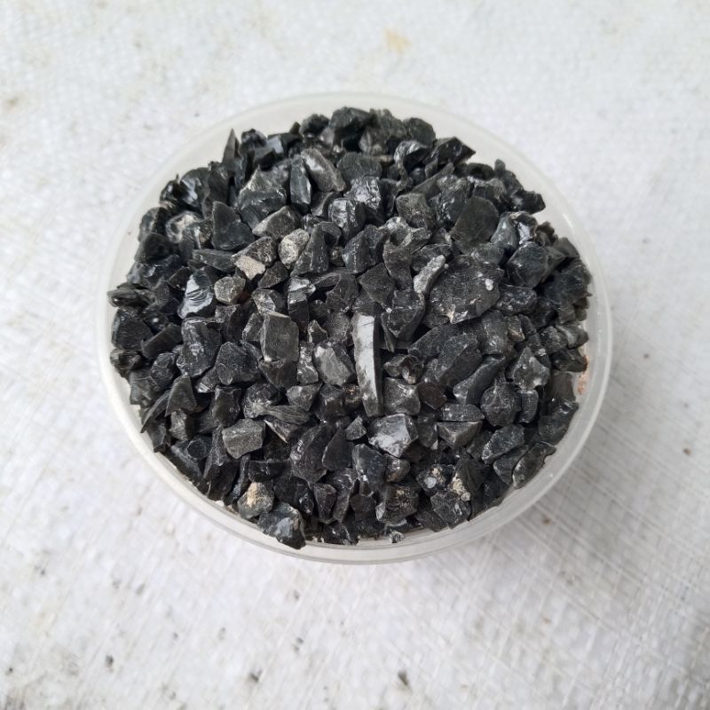 Bubuk Batu Granit Hitam 1kg / Black Granite / Granite Hitam / Termurah / Berkualitas / Pembuatan Mak