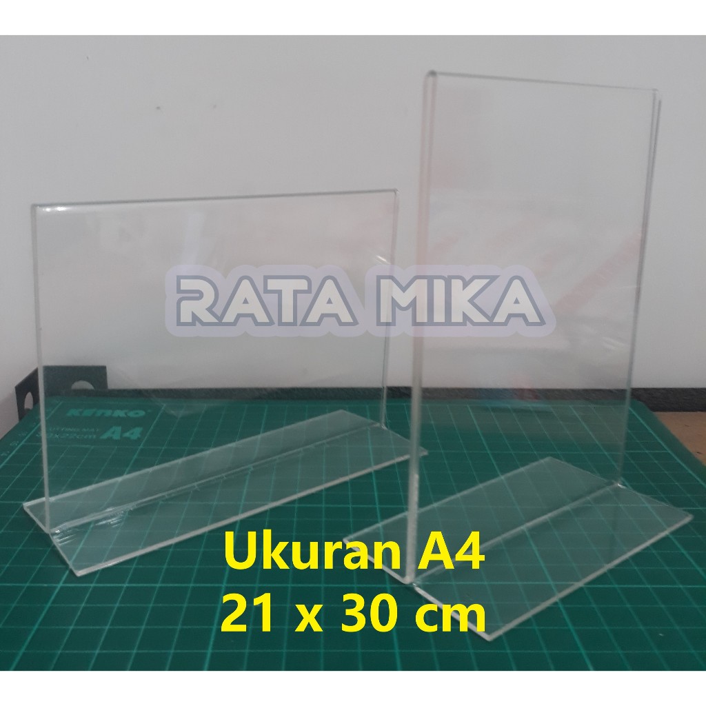 

Display Brosur / Tempat Menu A4 21x30 cm