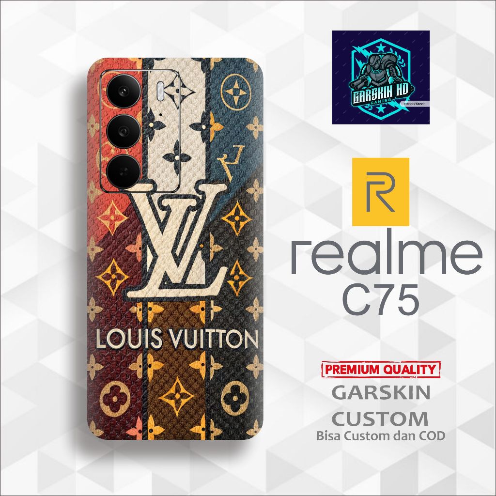 Premium Garskin Stiker / Case Stiker Realme C75  Pilih Variasi GET 2 PCS