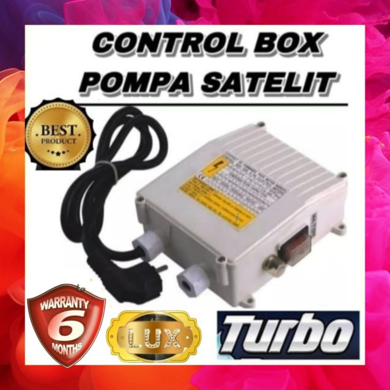 GARANSI Panel Control Box submersible pump 4" Kontrol pompa air satelit 4inch drakos 1Hp - 1/2 hp na