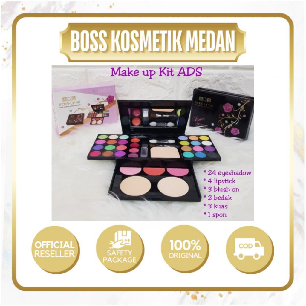 ADS Make Up Kit - Set Make Up Lengkap